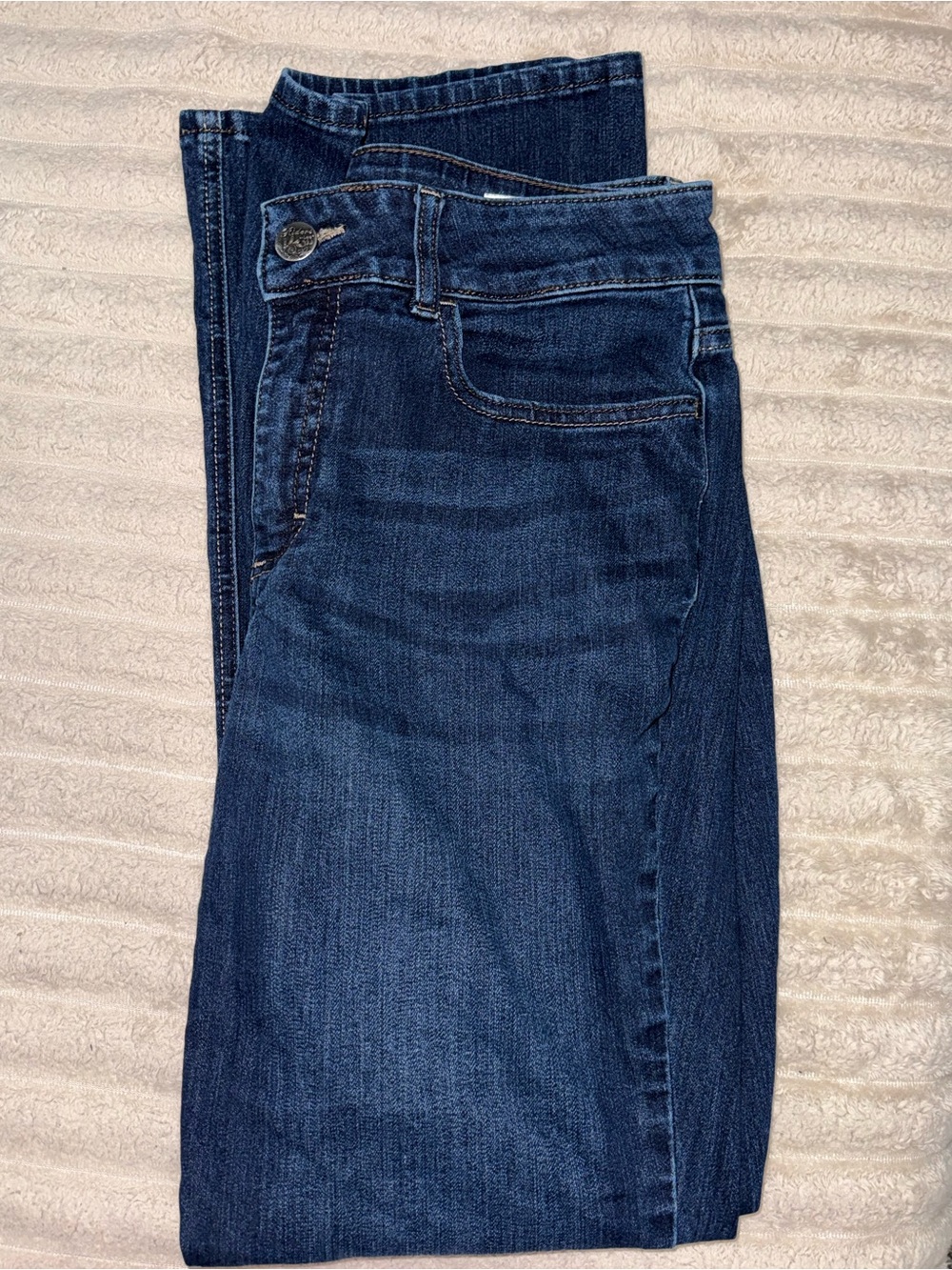 Riders by Lee Mid Rise Bootcut Dark Wash Jeans Size 8M